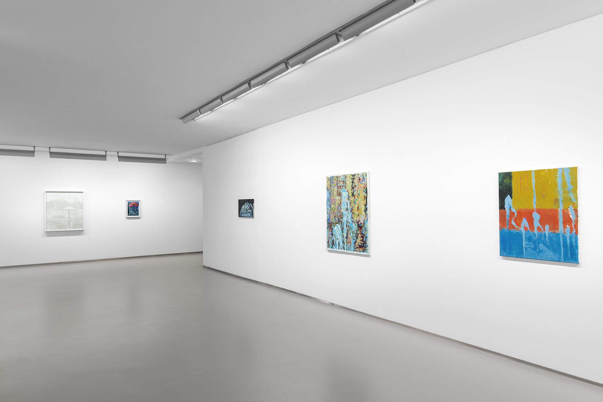 Tobias Hantmann, 3 Sets of Painting, Set 3, Exhibition view, 2021