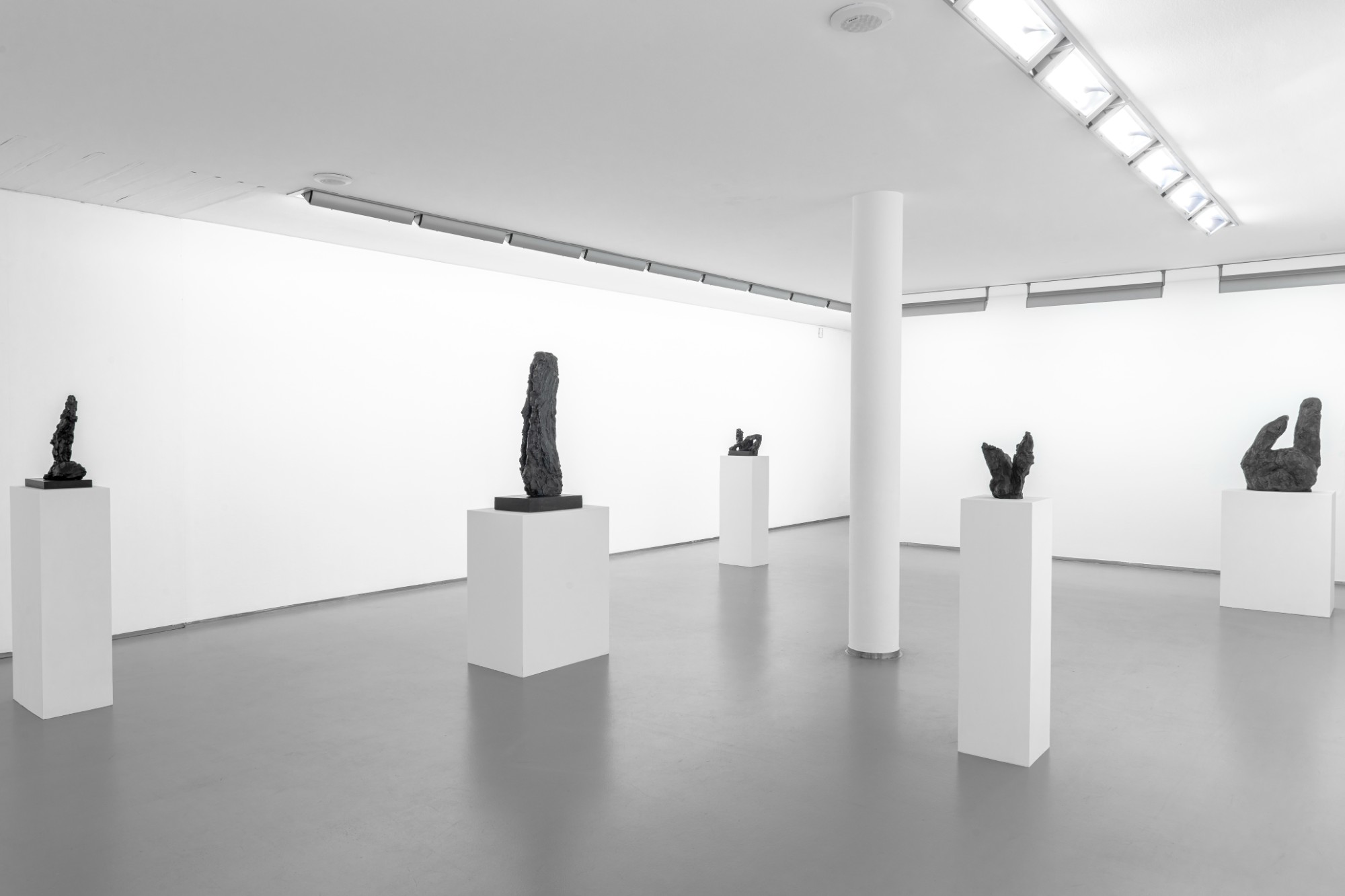 Per Kirkeby, Sculptures, Exhibition view, 2021