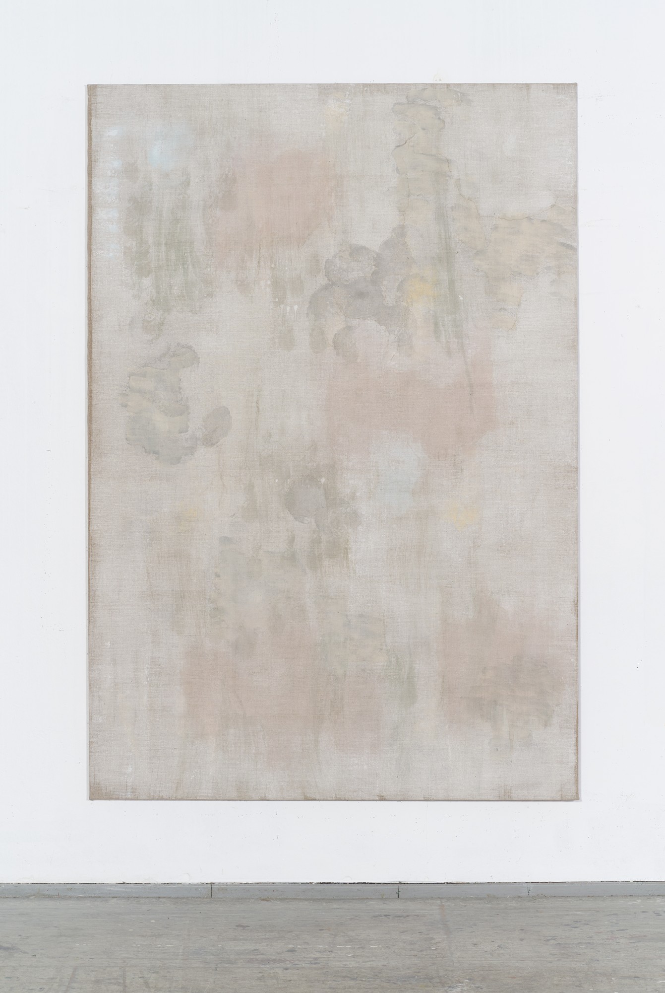 Erwin Gross, Jatropha 3, 2018, acrylic on canvas, 220 x 150 cm