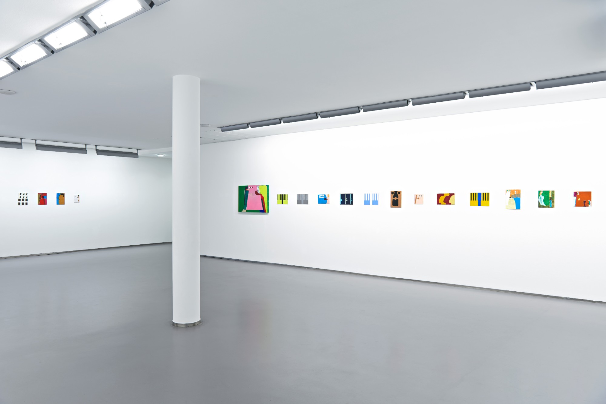 Ulrich Wulff, PQRS, Exhibition view, 2018