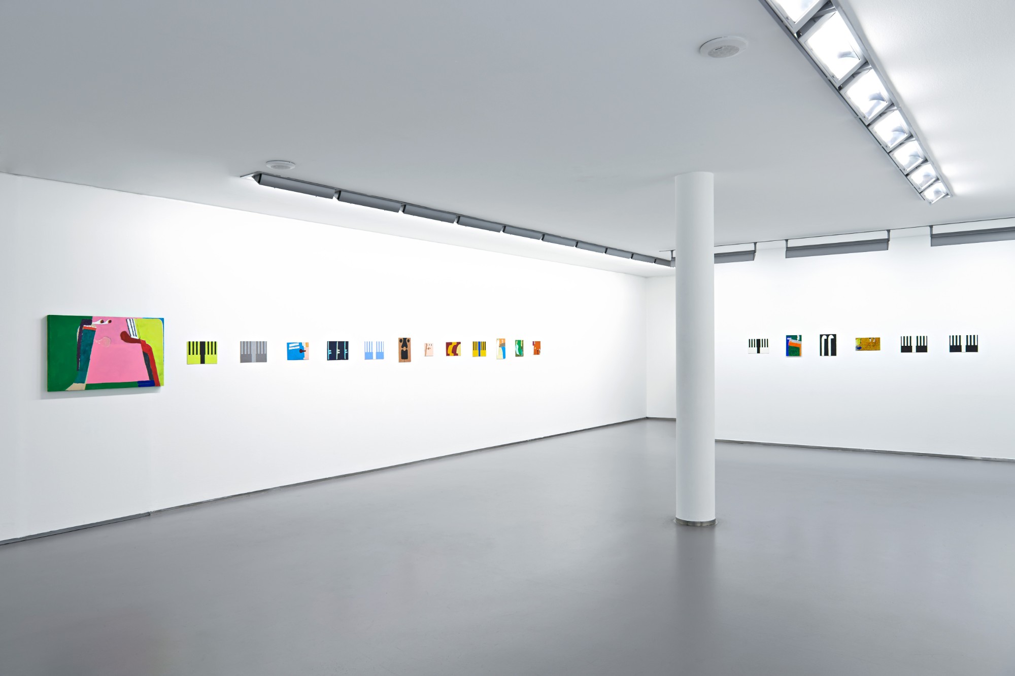 Ulrich Wulff, PQRS, Exhibition view, 2018