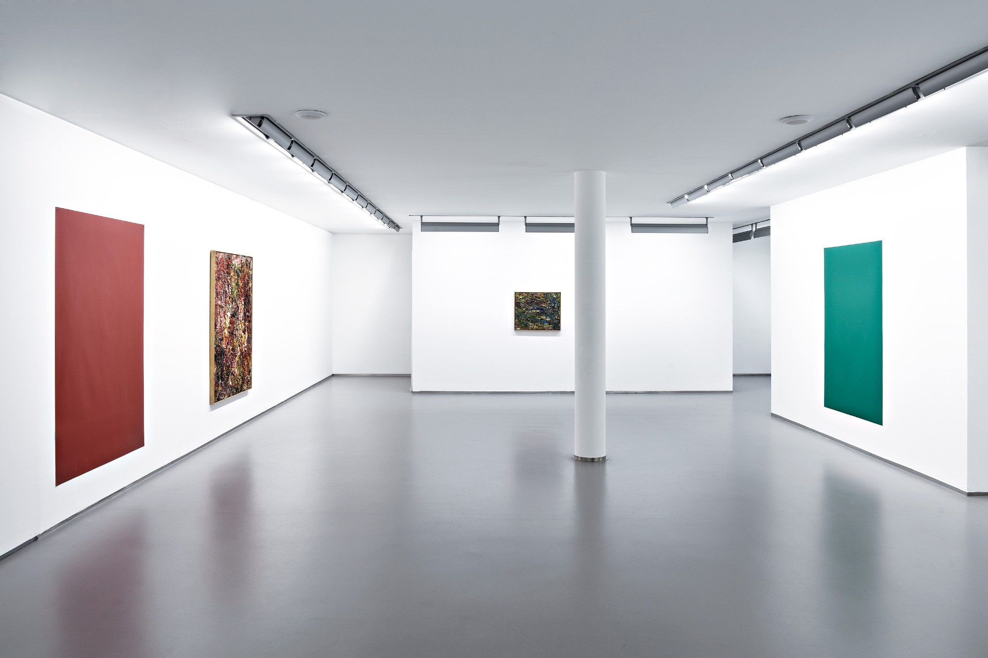 Le monde pictorial - Eugène Leroy, Tobias Hantmann, Exhibition view, 2017