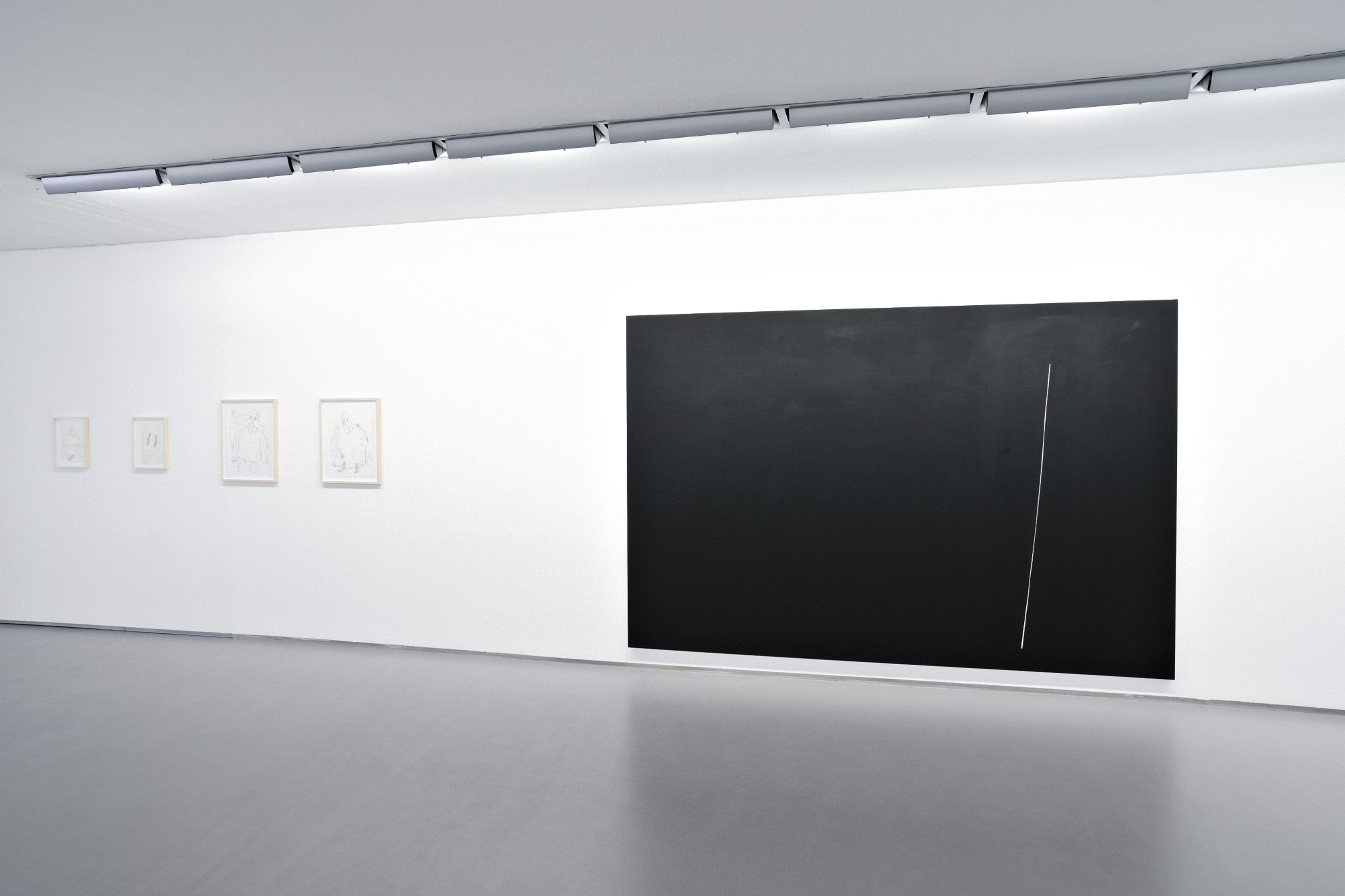 André Butzer, Daniel Mendel-Black, Exhibition view, 2017