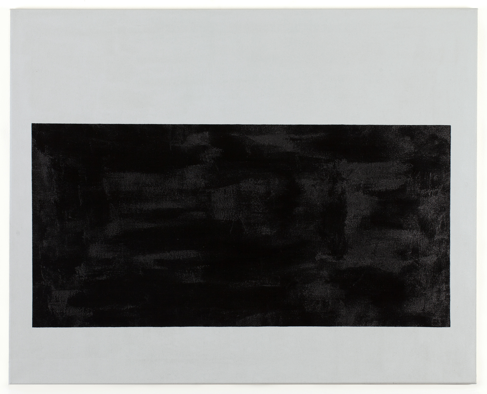 Holger Endres, Light grey, 2015, acrylic on cotton, 72 x 90 cm