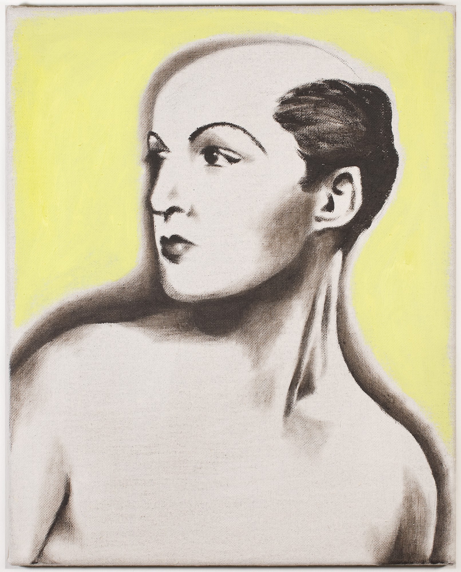 René Luckhardt, Untitled torso, 2014, oil on canvas, 44 x 35 cm