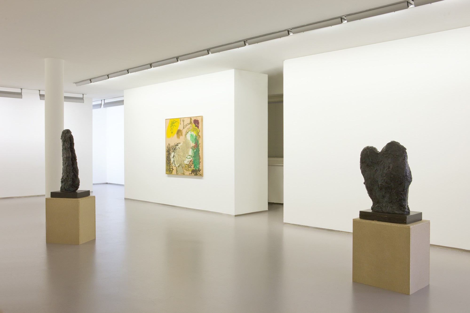Per Kirkeby, Sulptures, Exhibition view, 2014