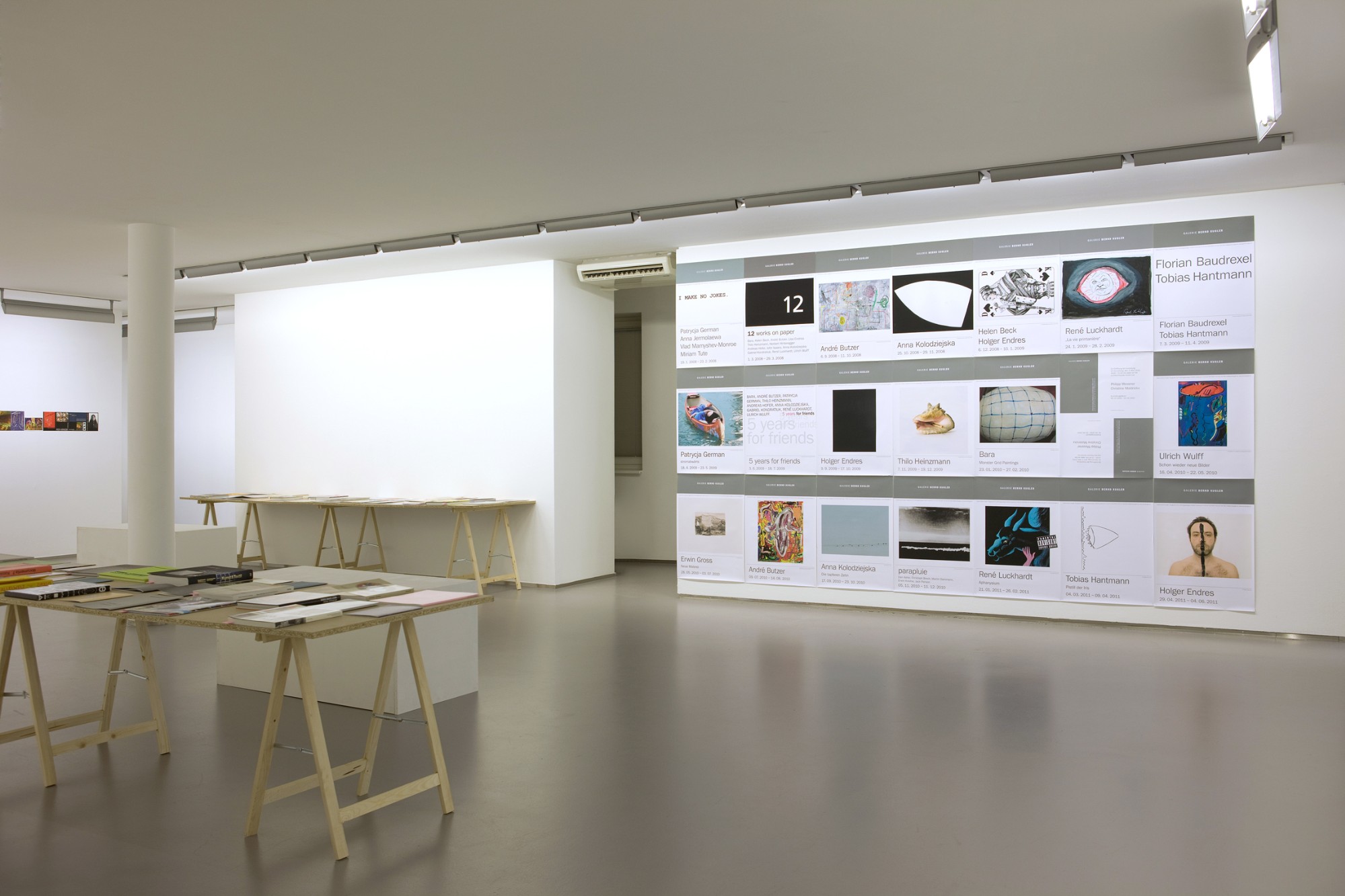 Publications, Exhibition view, 2013