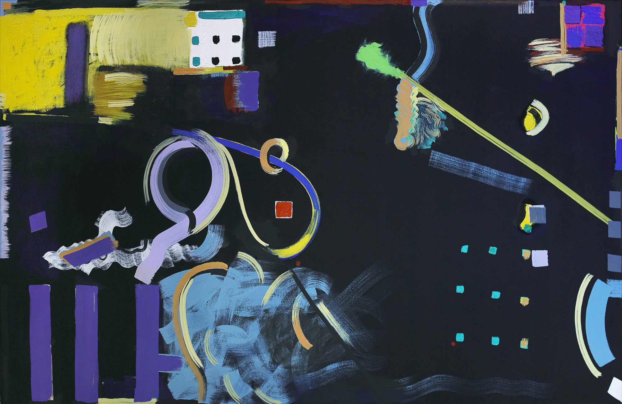 Ulrich Wulff, untitled, 2011, oil on canvas, 130x200 cm
