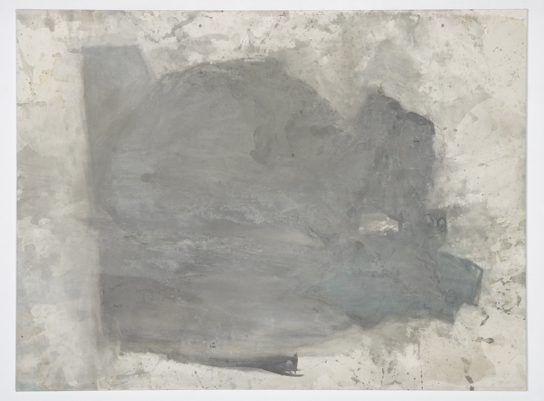 Erwin Gross, Gat 3, 2010, acrylic, pigment on cotton, 159 x 210 cm