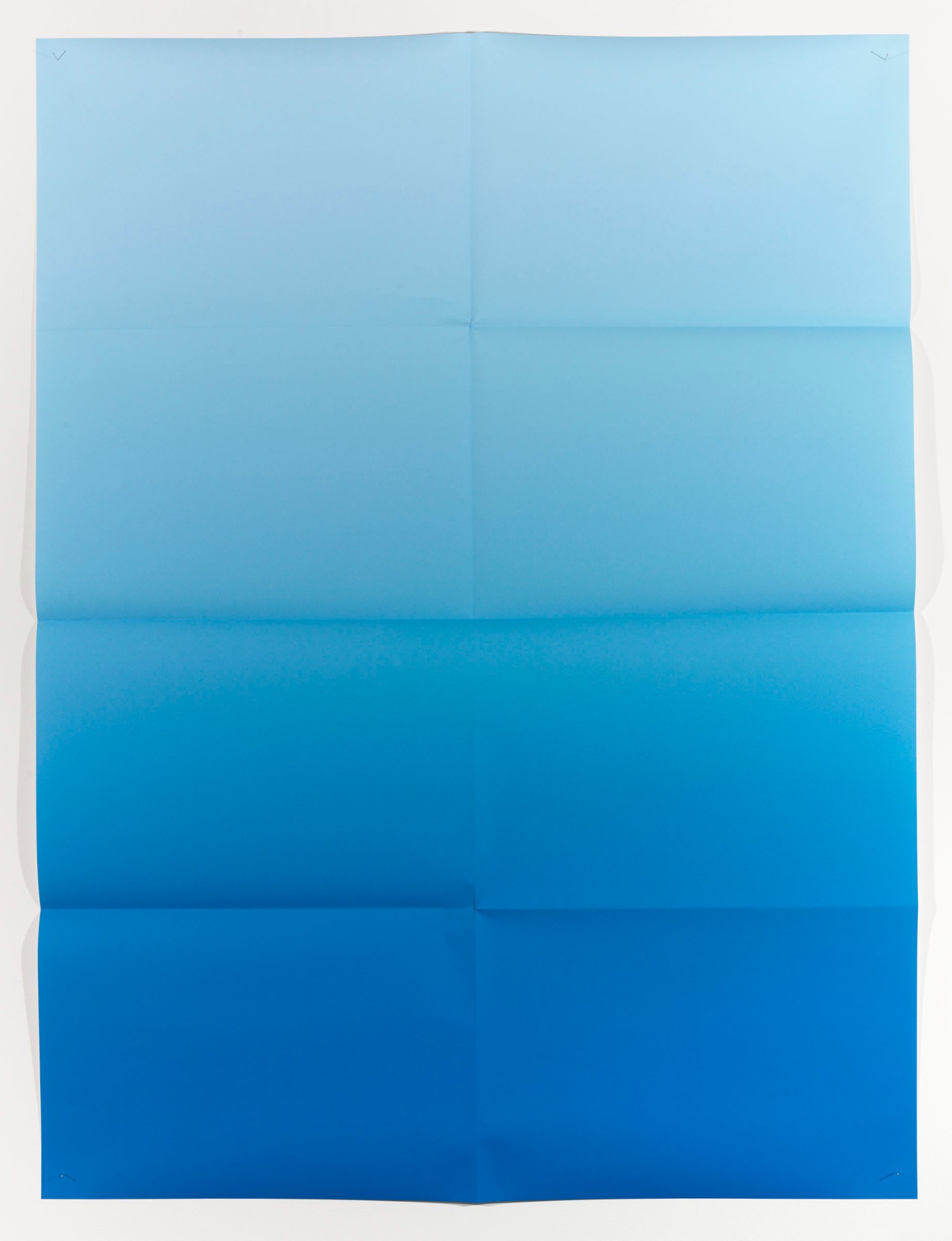 Jack Pierson, Or for mercy, folded pigment print, 210,8 x 157,5 cm