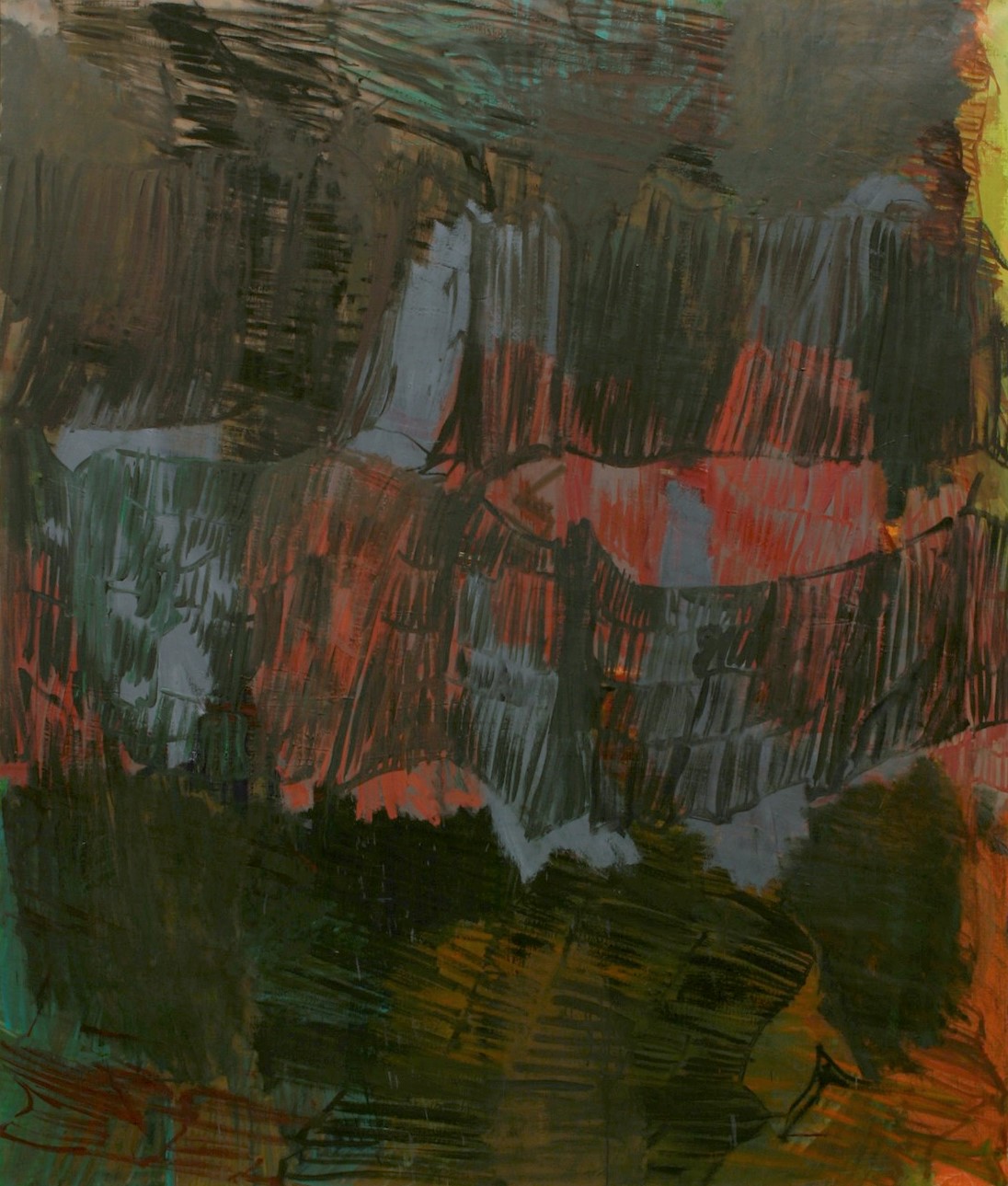 Per Kirkeby, Herbst-Anastasia, 1999, oil on canvas, 200 x 170 cm