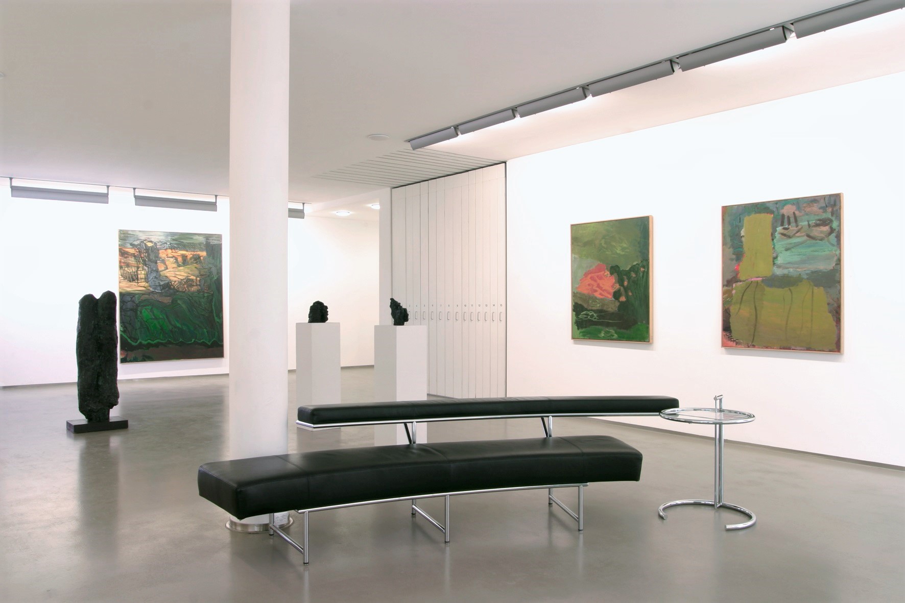 Per Kirkeby, Paintings and Sculptures, Exhibition view, 2004