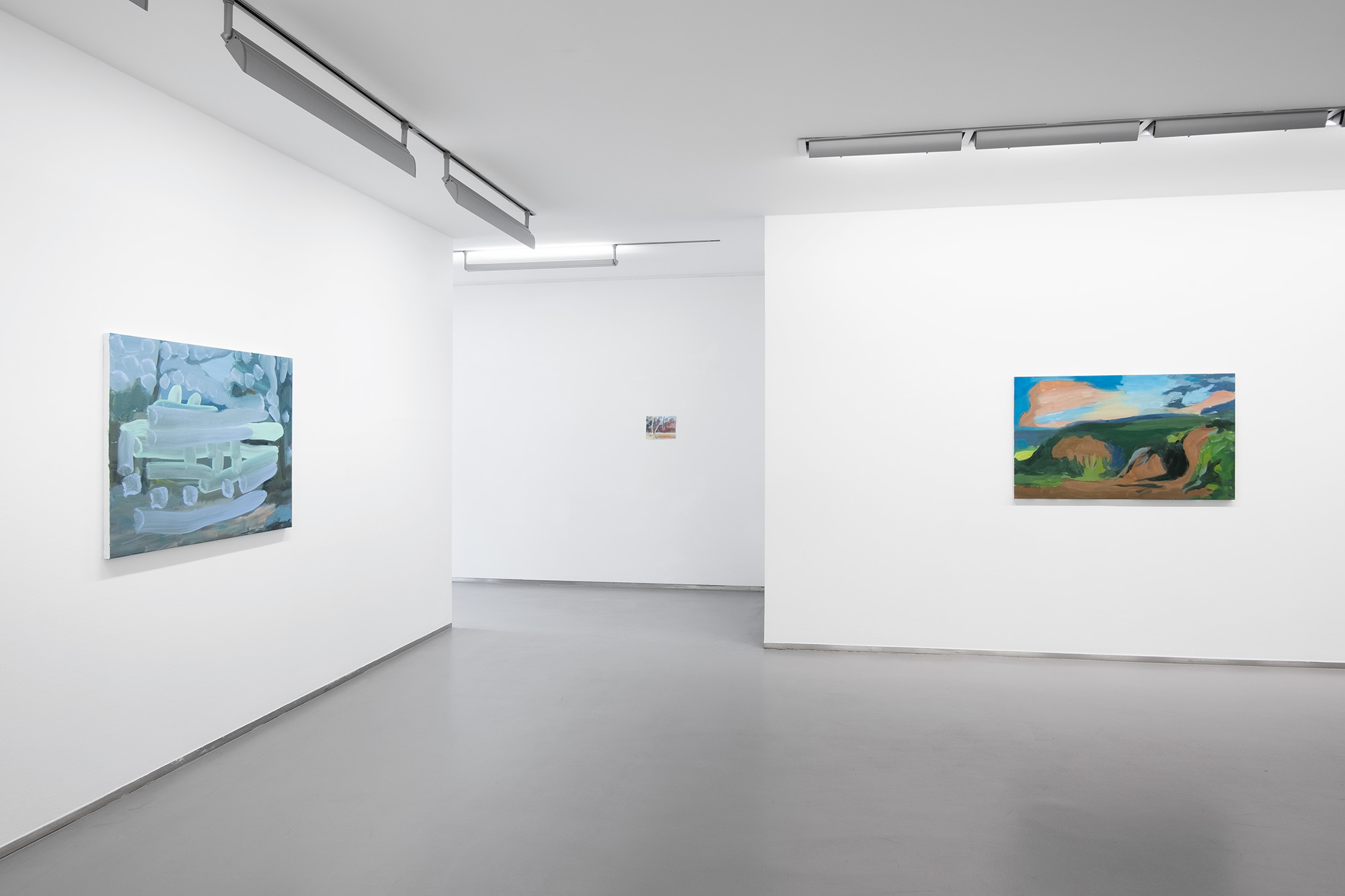 Tobias Hantmann, L'air du phare, Exhibition view, 2023