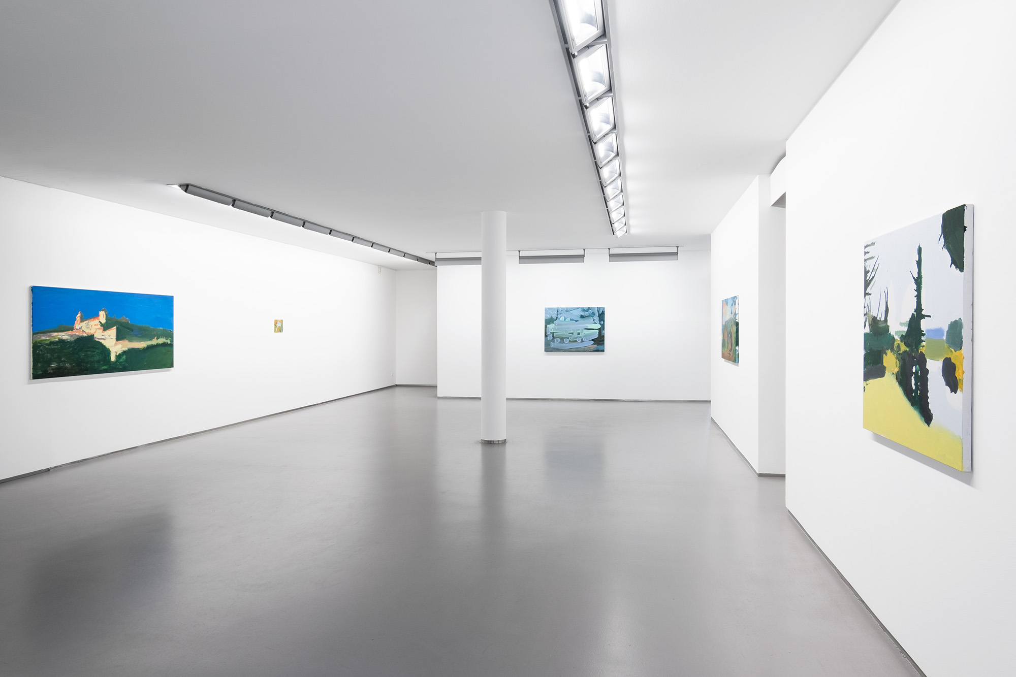 Tobias Hantmann, L'air du phare, Exhibition view, 2023