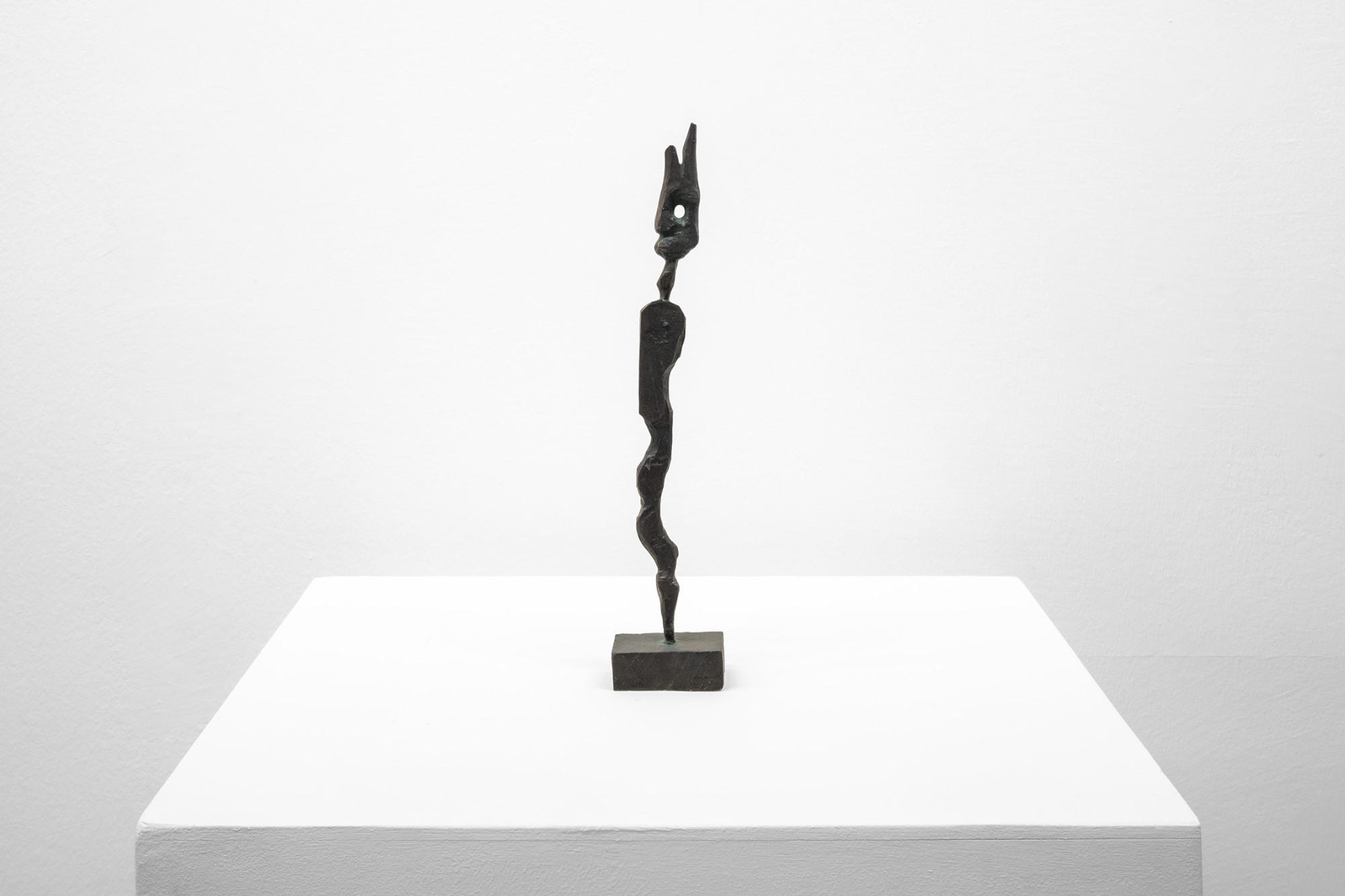 A.R. Penck, Teufel, 1985, Bronze, 4-9, 45 x 9 x 4 cm
